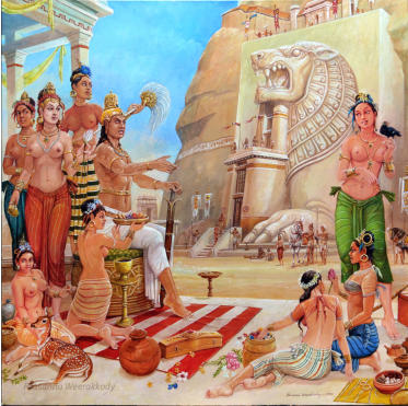 King Kassapa at the Lion Gates. Sri Lanka, prasanna Weerakkody�