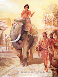 Asokamala and Prince Saliya, - Sri Lanka -prasanna Weerakkody�